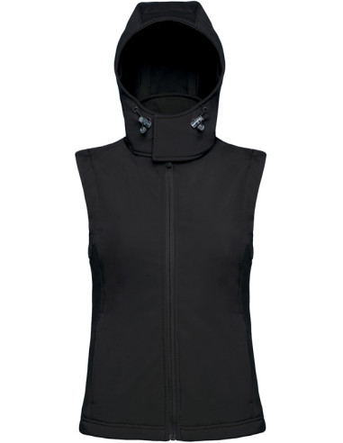 B&C | Hooded Softshell Gilet /women