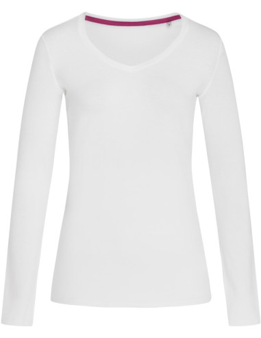 Stedman | V-Neck T "Claire" LSL