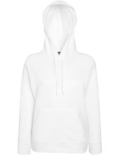 F.O.L. | Lady-Fit Lightweight Hooded Sweat