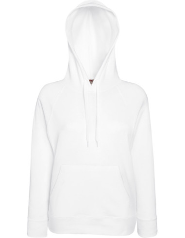 F.O.L. | Lady-Fit Lightweight Hooded Sweat