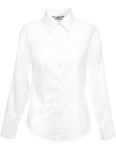 F.O.L. | Lady-Fit Oxford Shirt LSL