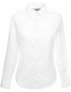 F.O.L. | Lady-Fit Poplin Shirt LSL