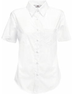 F.O.L. | Lady-Fit Poplin Shirt SSL