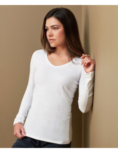 Stedman | V-Neck T "Claire" LSL Stedman - 6