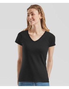 F.O.L. | Lady-Fit Valueweight V-Neck T Fruit of the Loom - 10