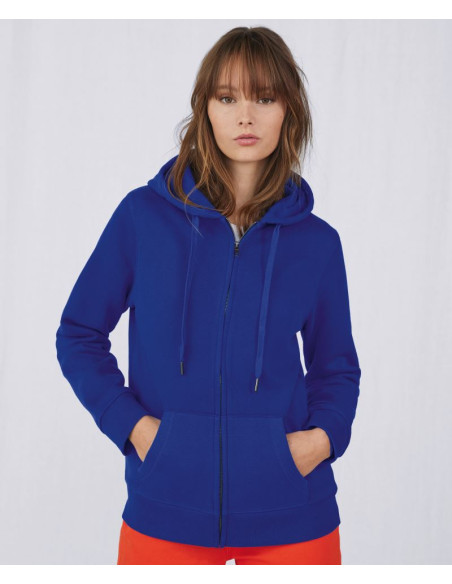 B&C | QUEEN Zipped Hood_° B&C Collection - 12