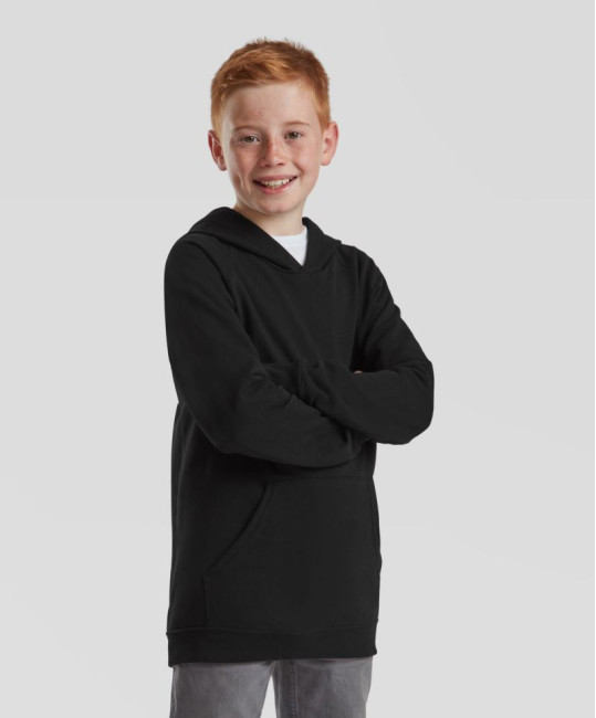 F.O.L. | Kids Lightweight Hooded Sweat Fruit of the Loom - 12