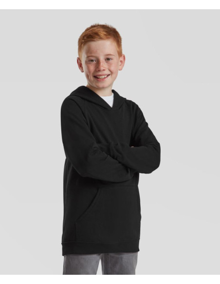 F.O.L. | Kids Lightweight Hooded Sweat Fruit of the Loom - 12
