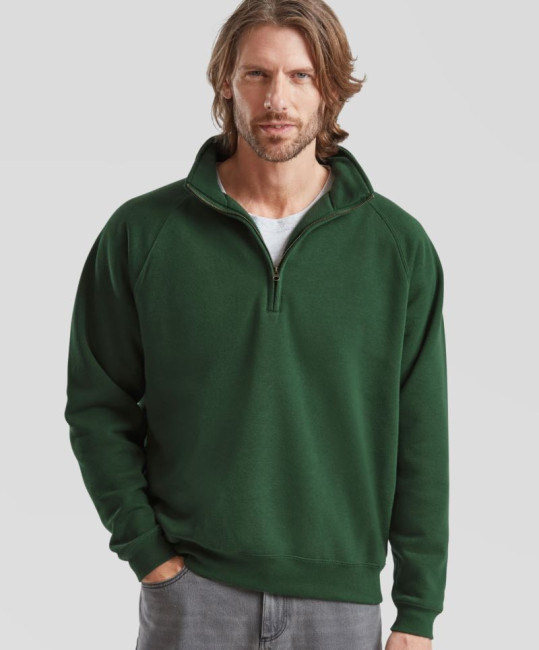 F.O.L. | Premium Zip Neck Sweat Fruit of the Loom - 10