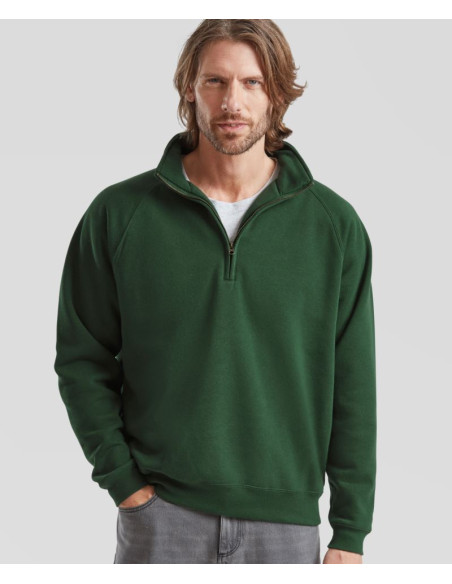 F.O.L. | Premium Zip Neck Sweat Fruit of the Loom - 10