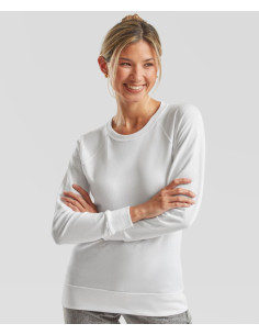 F.O.L. | Lady-Fit LW Raglan Sweat Fruit of the Loom - 14