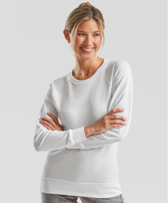 F.O.L. | Lady-Fit LW Raglan Sweat Fruit of the Loom - 14